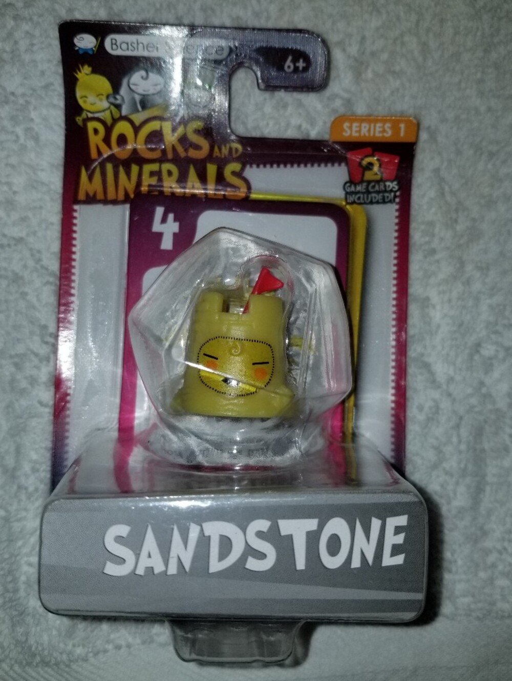 Sandstone Figurine Rocks and Minerals Series 1 Basher Science Educational